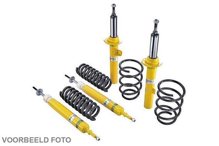 Eibach B12 Pro-Kit, Audi A3 SPORTBACK (8VA) 1.8 TFSI quattro, 1.6 TDI quattro, 2.0 TDI quattro 09/2012 -, Max vooraslast 1070 kg, Verlaging vooras ca 30 mm, Verlaging achteras ca 30 mm, 55mm veerpootdiameter, Voor modellen met ONAFHANKELIJKE achterwielophanging